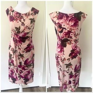 Dress Barn Signature Sadie | Pink floral dress